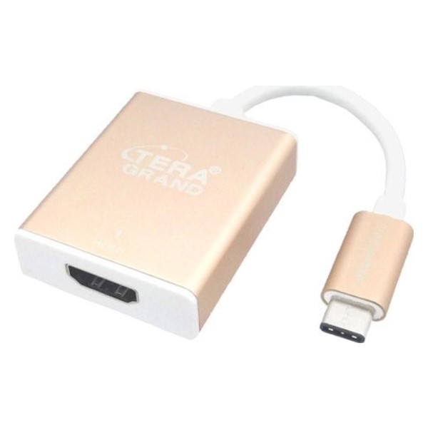 メール便送料無料】Tera Grand USB3.1 TypeC-HDMI変換アダプタ USBから ...