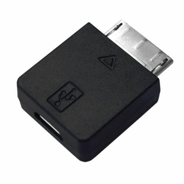 メール便送料無料】ウォークマン用 microUSB変換アダプター microUSB（メス）-WM-PORT（オス）変換 充電・データ転送対応 SSA  SMCF-WKMB microUSBケーブルをWALKMANコネクタへ変換 | アダチカメラ