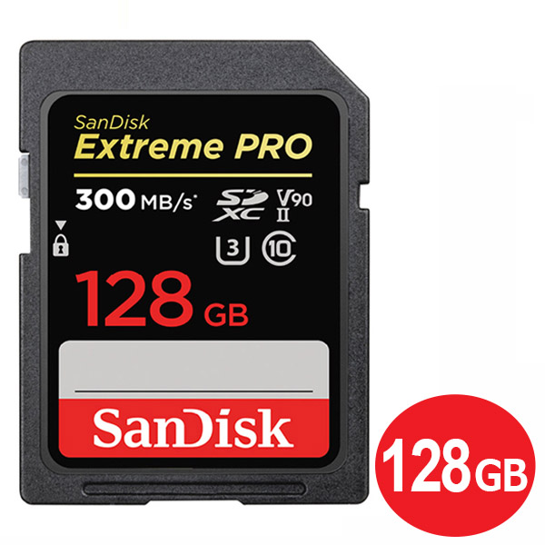 【新品】128GB Extreme PRO SanDisk メモリーカード -