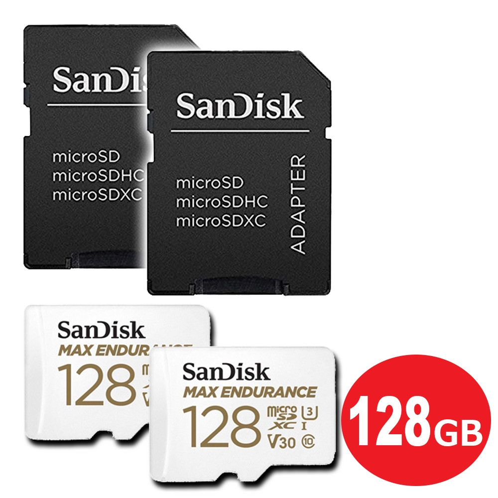 SanDisk サンディスク 4K 高耐久 32GB マイクロ SDカード 4枚